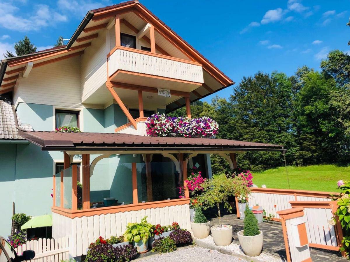 Apartma Erzen Zgornje Gorje Exterior foto